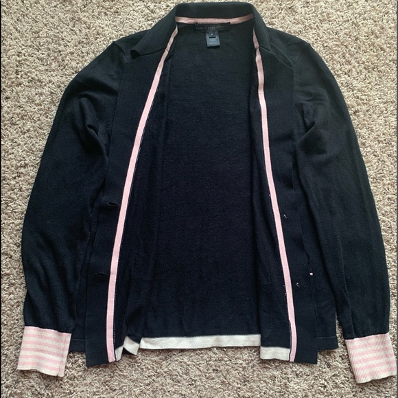 Marc By Marc Jacobs Sweaters - MARC BY MARC JACOBS 56%Silk 3% Cashmere Black OpenCardigan Long Sleeve Bottoms S